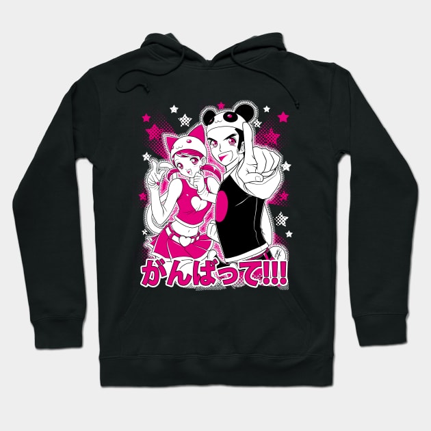 Ganbatte!!! Hoodie by MarcoAlbiero